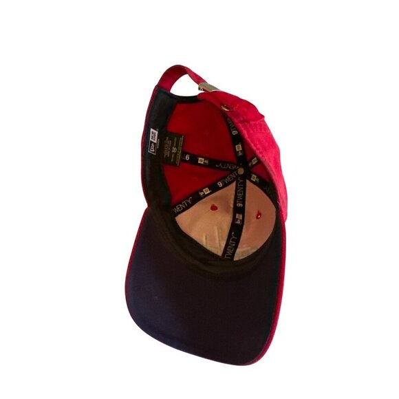 Washington Capitals Womens Red New Era Adjustable Strapback Hat - Picture 5 of 6